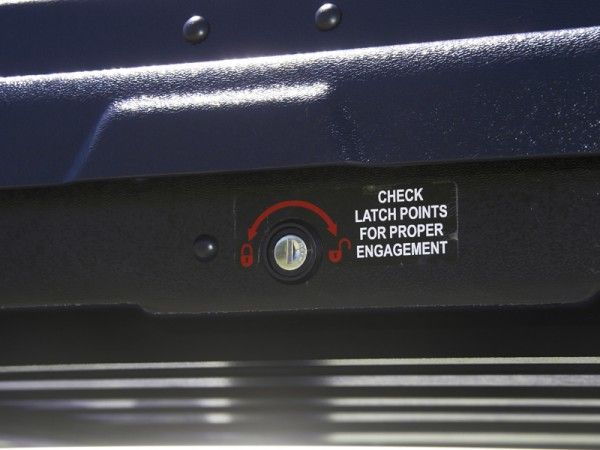 Included locks offer a bit of security.