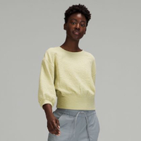 Lululemon Textured Crewneck Pullover:&nbsp;£98 £49 (save £49) | Lululemon