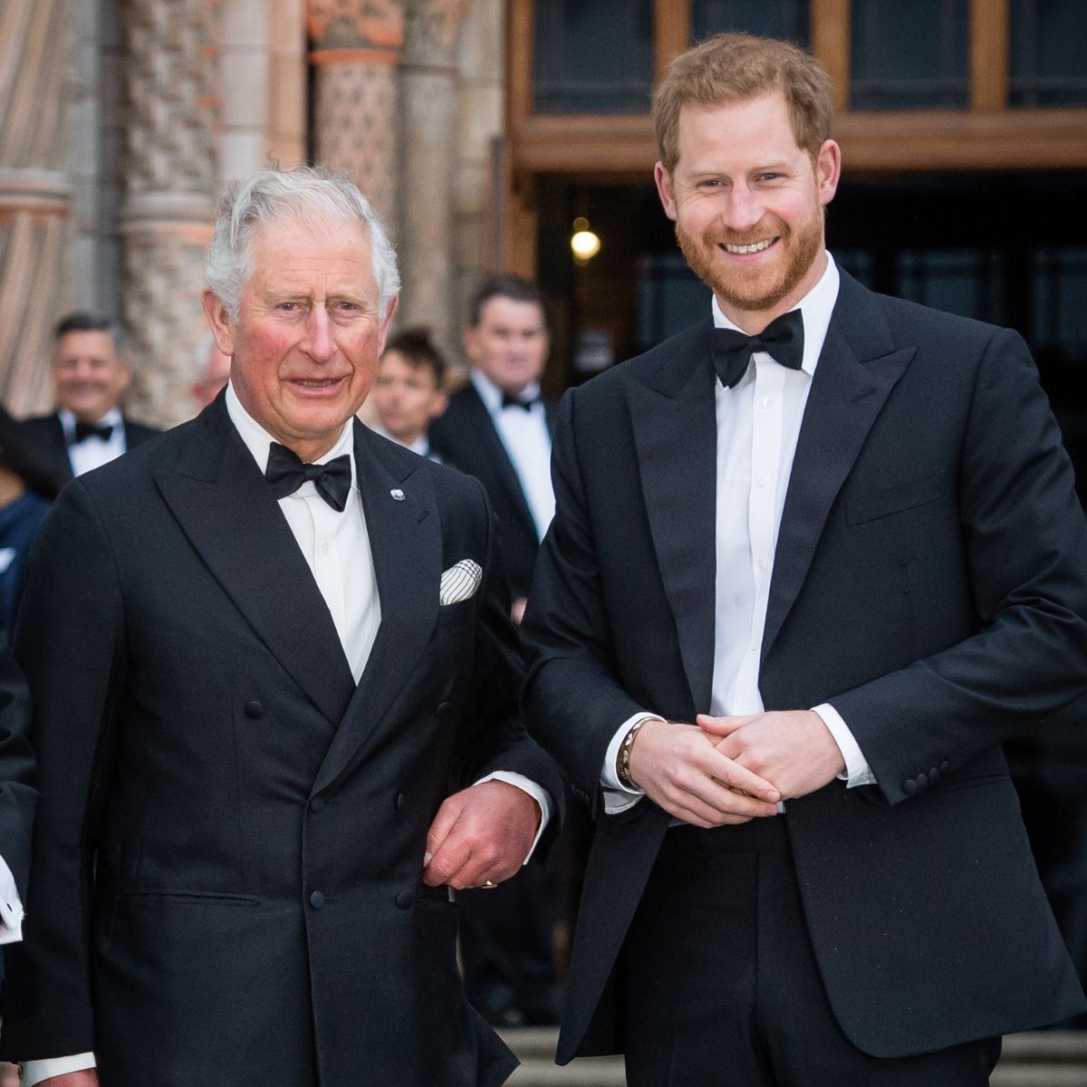 Prince Charles and Prince Harry attend the global premiere of &#039;Our Planet&#039;