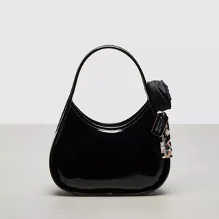 Ergo Bag in Crinkle Patent Coachtopia Leather With Rosette