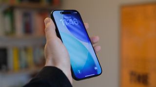 iPhone 17 Pro held in hand