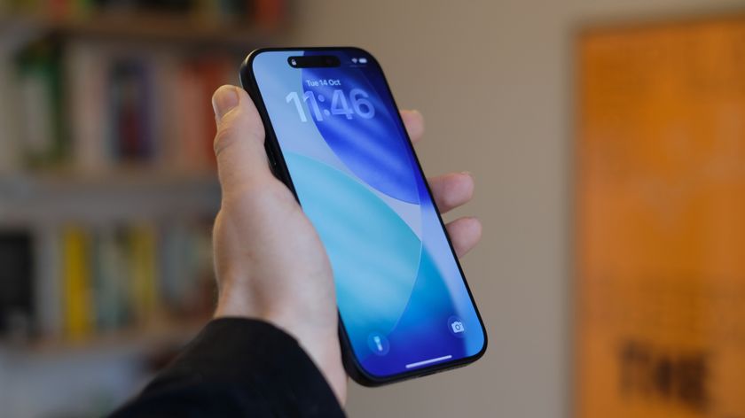 iPhone 17 Pro held in hand