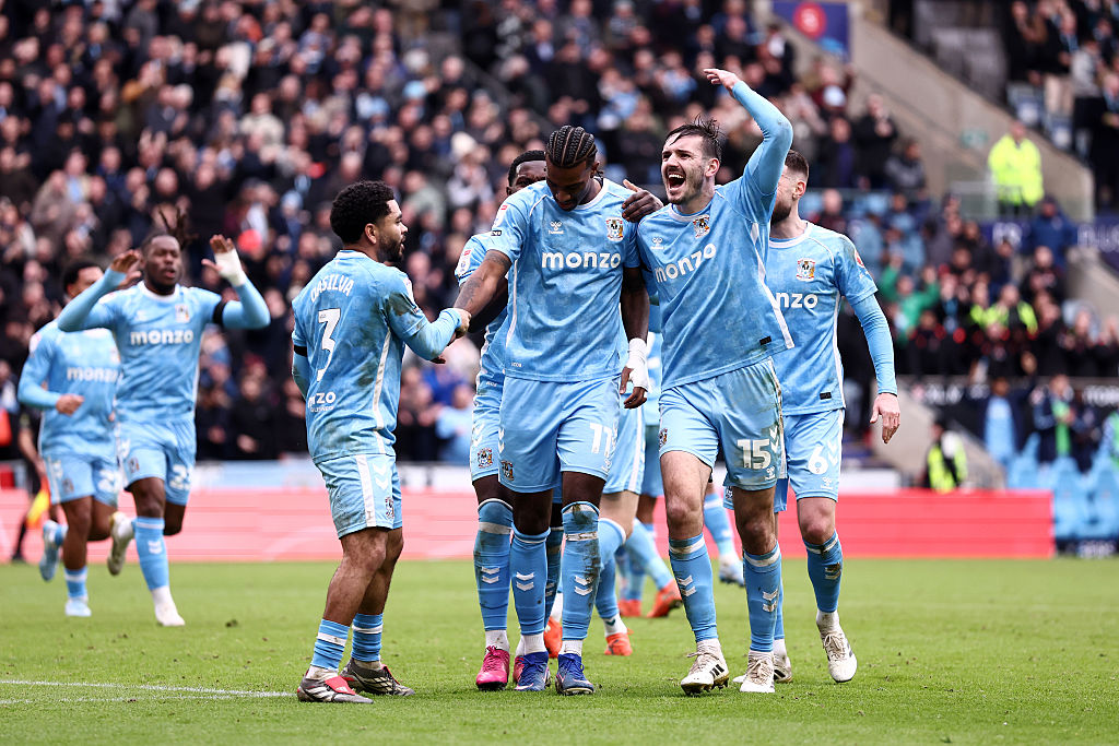 Coventry City are top of the Championship