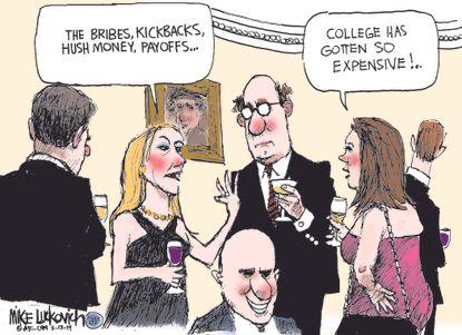 Editorial&nbsp;Cartoon&nbsp;U.S. College Admissions Scandal Bribery