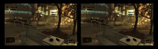 The TriDef driver works, but like the game's native HD3D support there is little apparent depth when viewed in stereoscopic mode