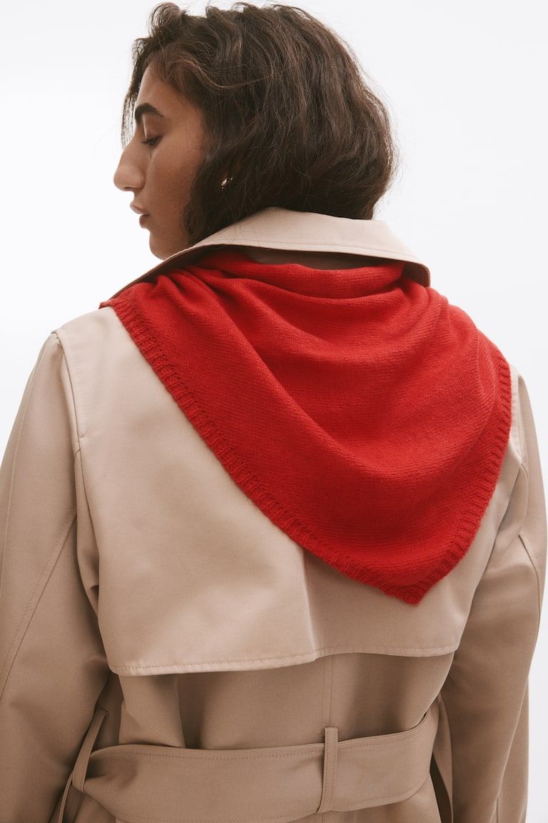 Fine-Knit Scarf