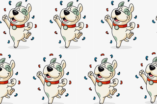 Buddy Telco dog mascot