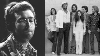 John Lennon 1970 Plastic Ono on "Top Of The Pops" & The Plastic U.F.Ono Band: Jim Keltner, Gordon Edwards, Rick Marotta, Yoko Ono, David Spinozza, Sneaky Pete Kleinow and Kenny Asher.San Diego, CA, 17 Sep 1973