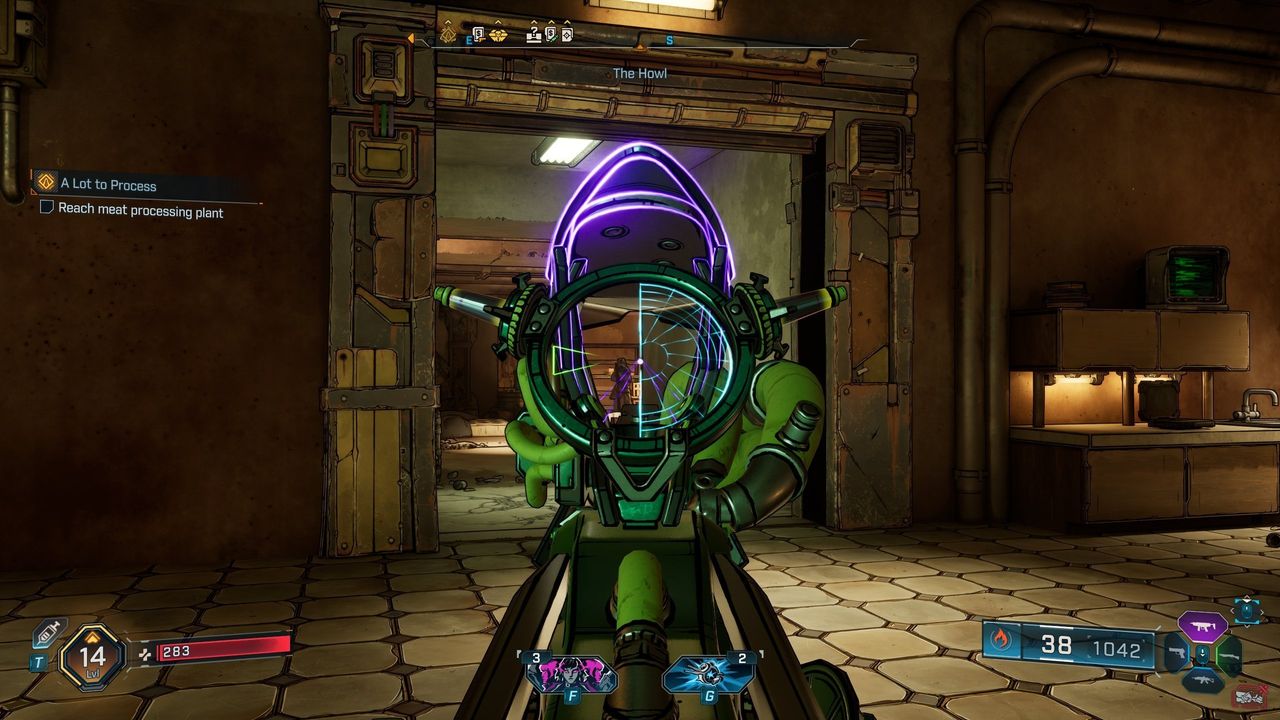 Comparison showing the FOV between PC and console