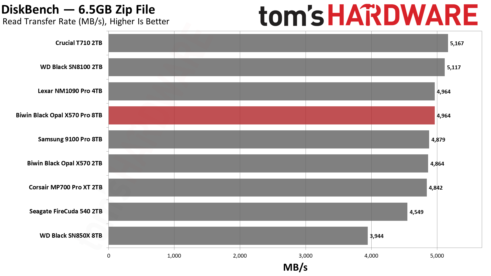 Biwin Black Opal X570 Pro SSD