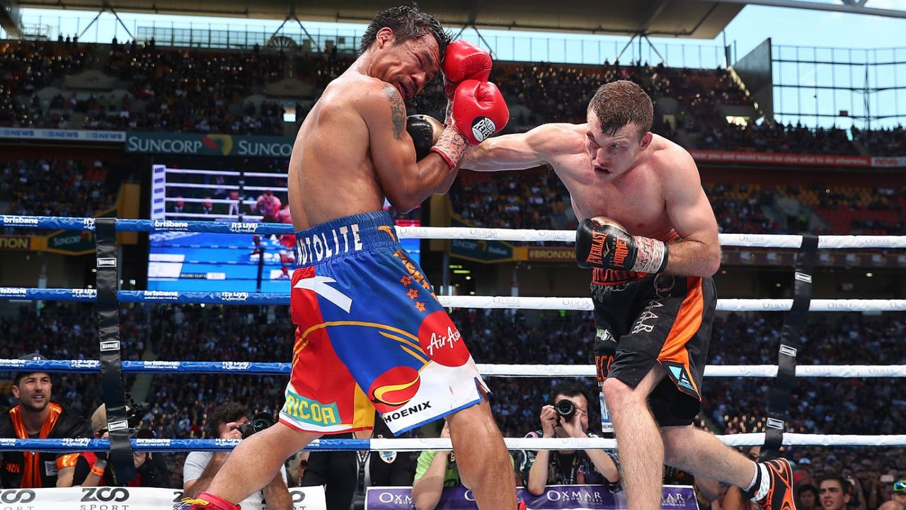 Jeff Horn and Manny Pacquiao