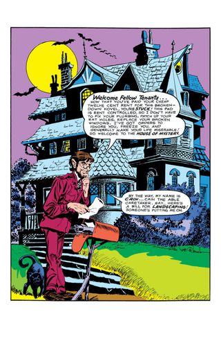 Art from House of Mystery #175.