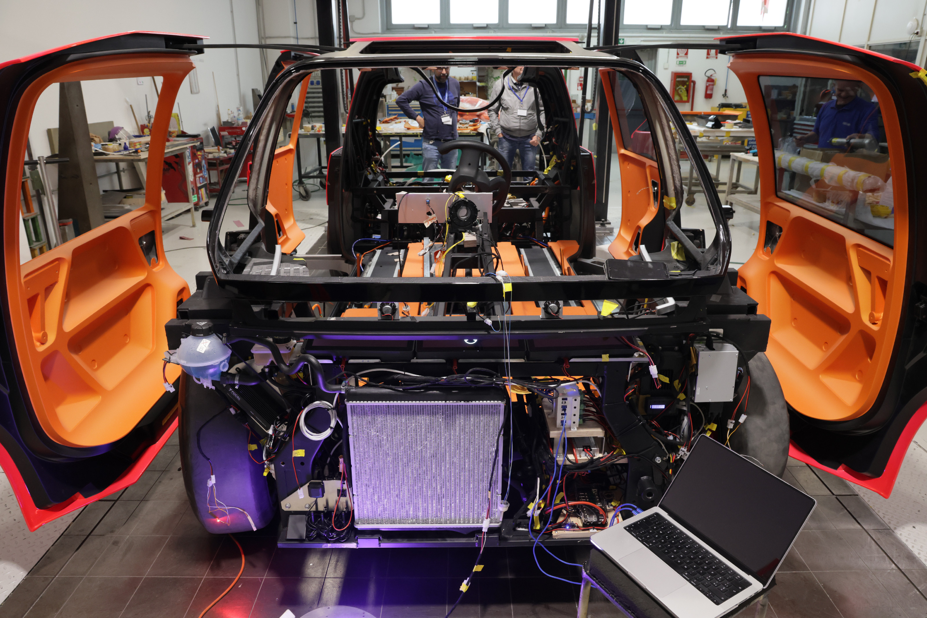 The concept takes shape in Citro&amp;euml;n's design studio