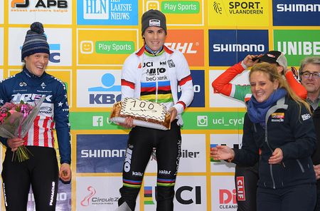 Sanne Cant claims 100th career victory in Heusden-Zolder