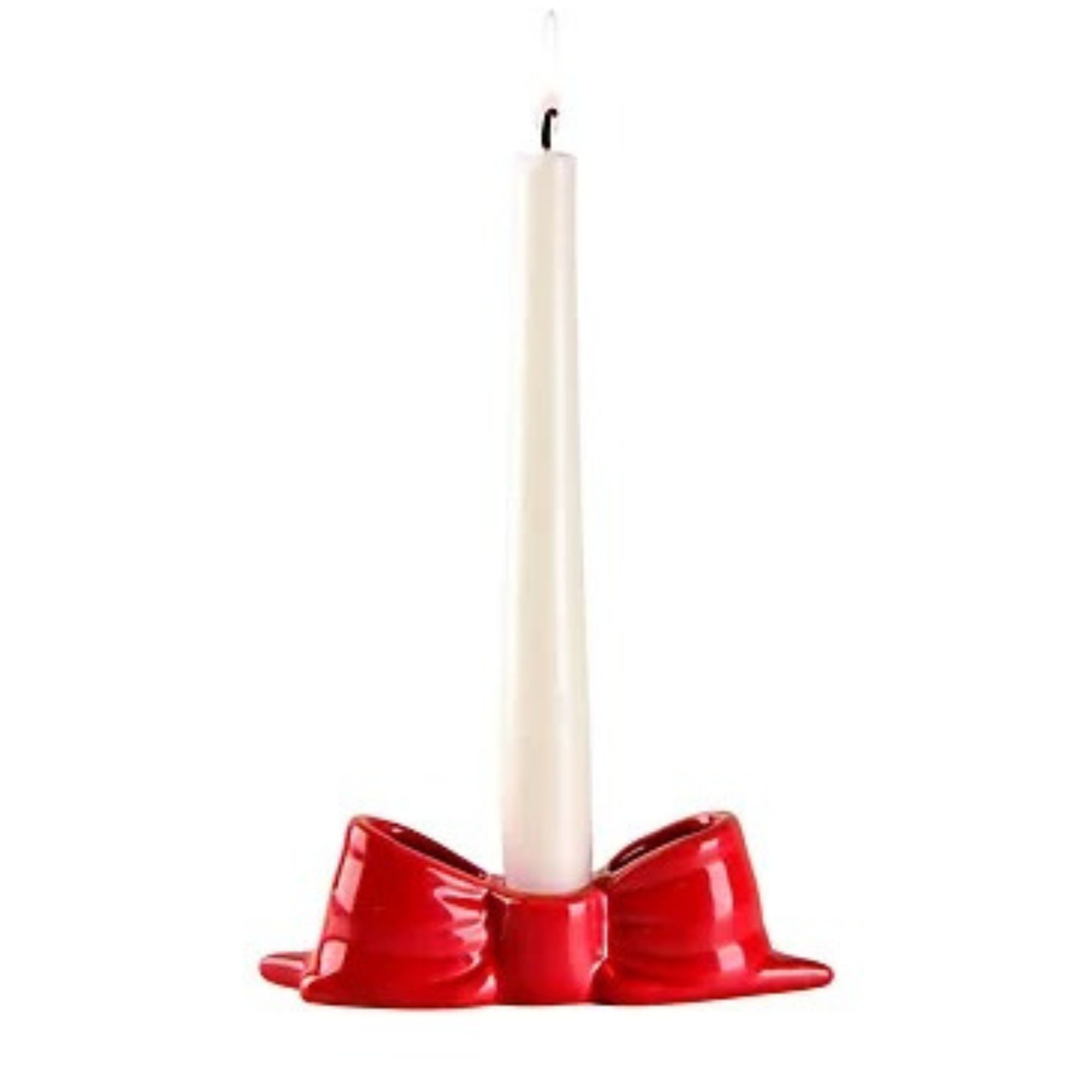 bow candle stick holder