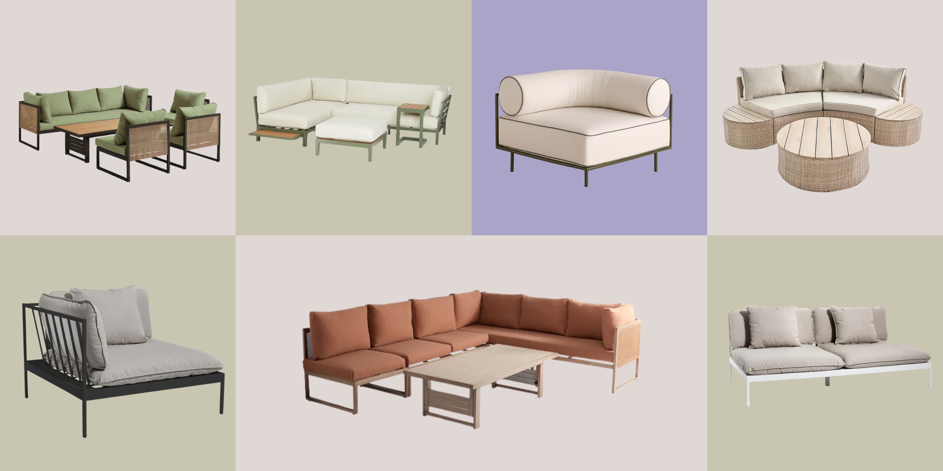 Modular Garden Sofas