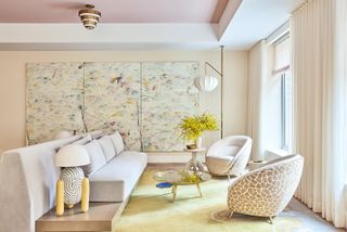 Kelly Behun Studio living room filled with modern living room trends