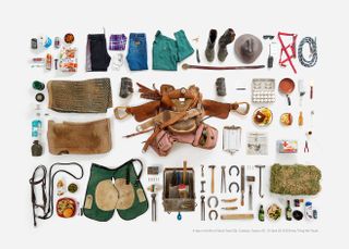 Zuccotti documents the objects we touch over the course of a day, resulting in a stunning visual lifestyle inventory