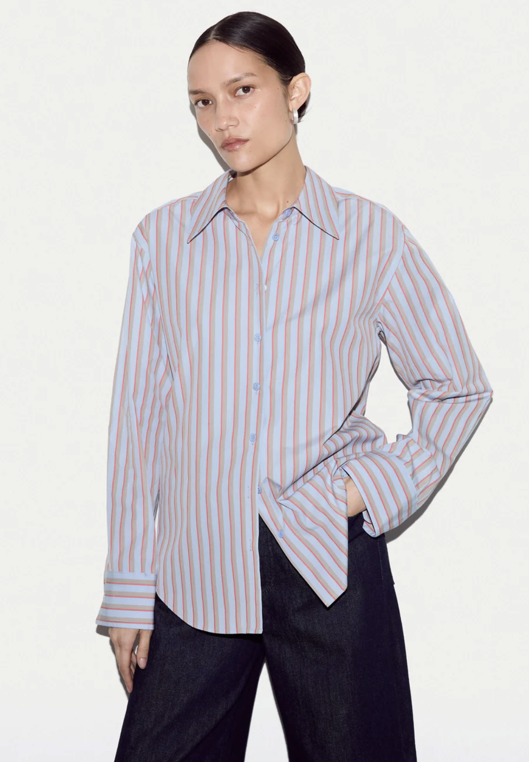 Jigsaw, Cotton Stripe Shirt