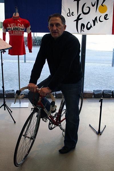 Two-time World Champion Freddy Maertens now works at the Centrum - just don't remind him that he never won de Ronde!