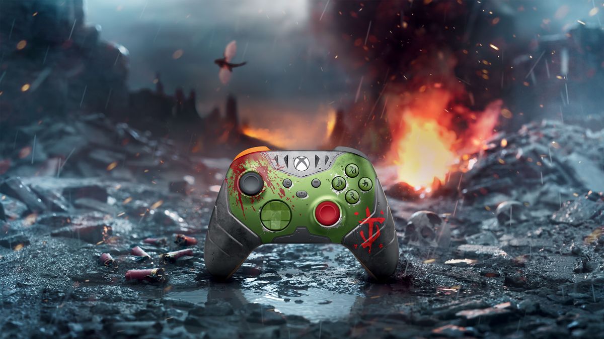 I'm not going to spend money on these limited edition Doom: The Dark Ages Xbox controllers, but I'd be lying if I said I wasn't tempted to pre-order them
