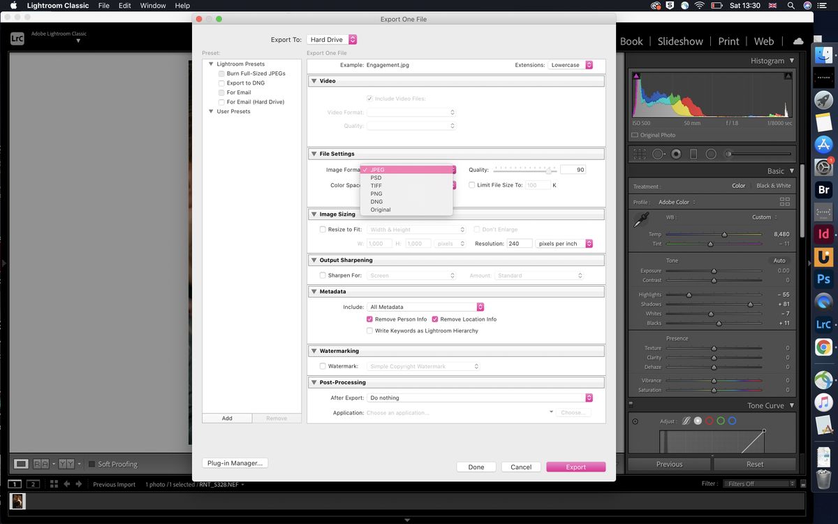 How To Finish Off Your Edits And Export Your Photos In Lightroom ...