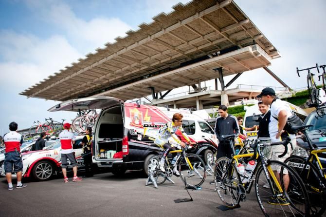 Stage 5 took part in Japan cycle sports center in Shizuoka prefecture
