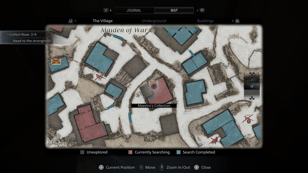 resident evil village f2 rifle high capacity mag map
