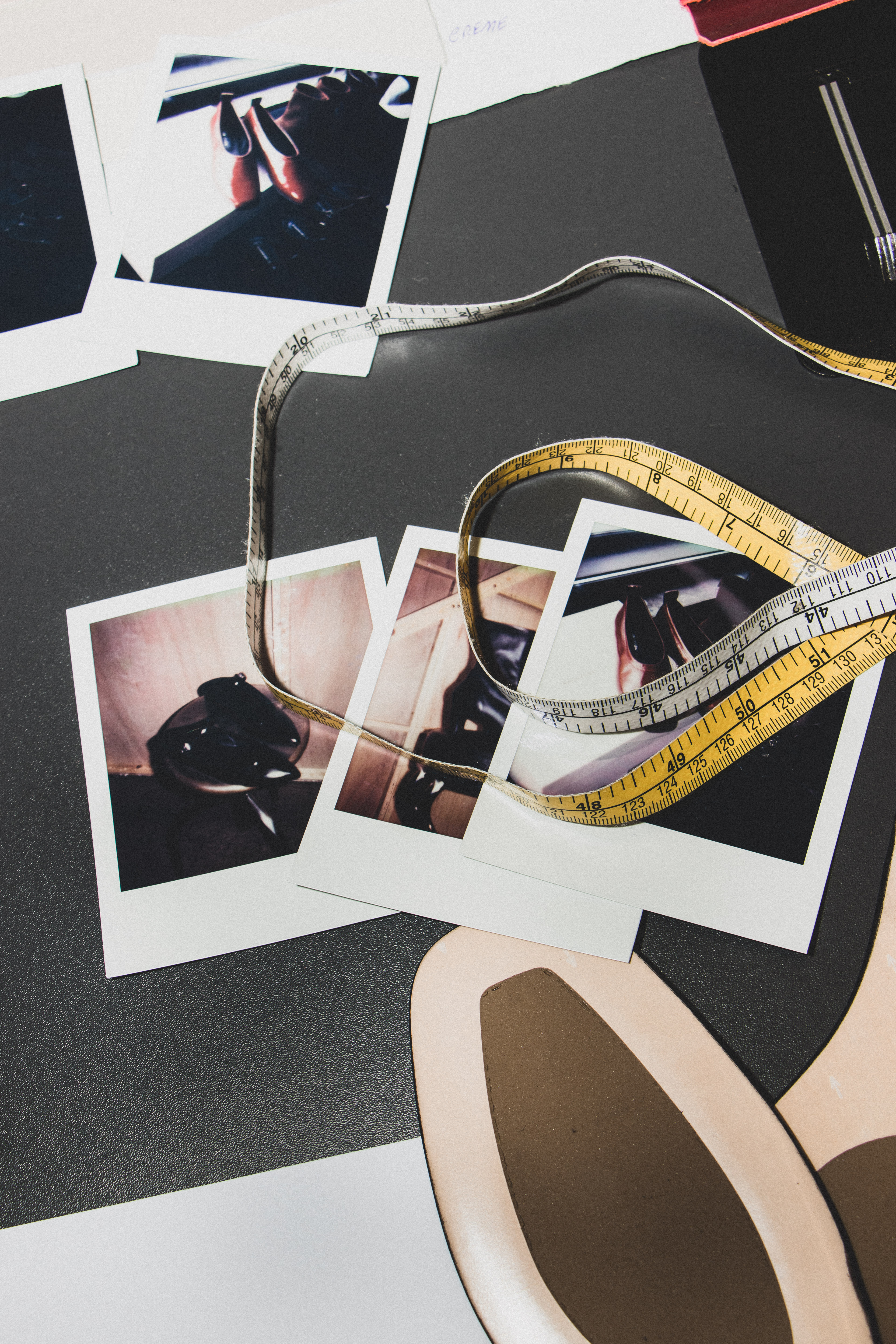 polaroids behind the scenes at essen