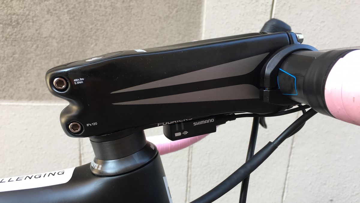 Fouriers also provide a neat Di2 junction box holder, which doubles up as a spacer