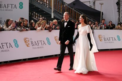 William and Catherine at the BAFTAs