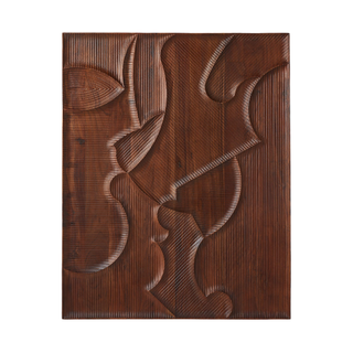 carved wood wall art