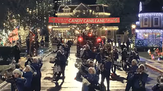 A preview of Candy Cane Lane released by Prime.