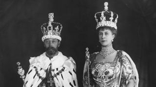 George V with his wife, Mary of Teck
