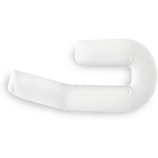 A C-shaped body pillow