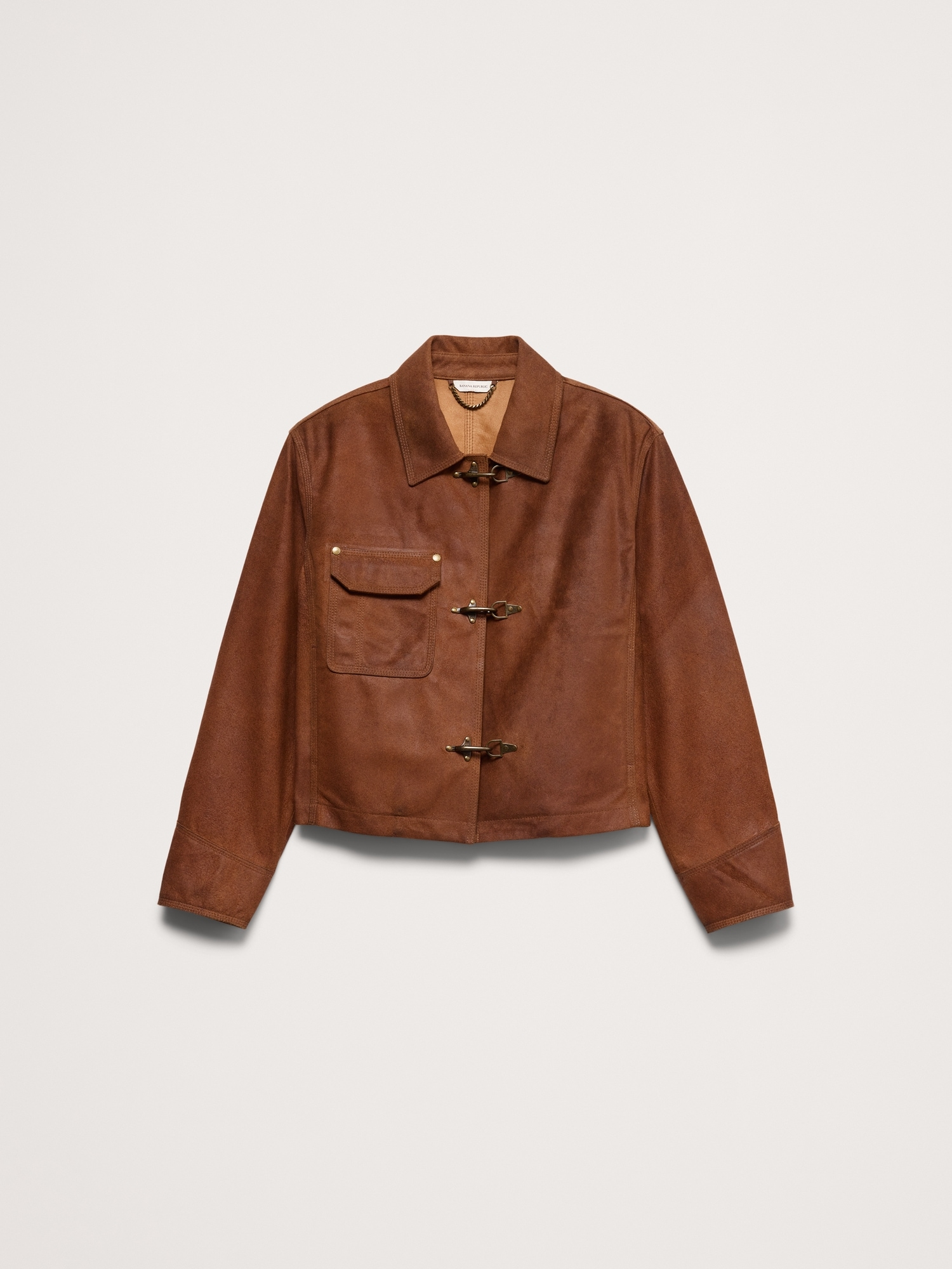 Textured Suede Jacket