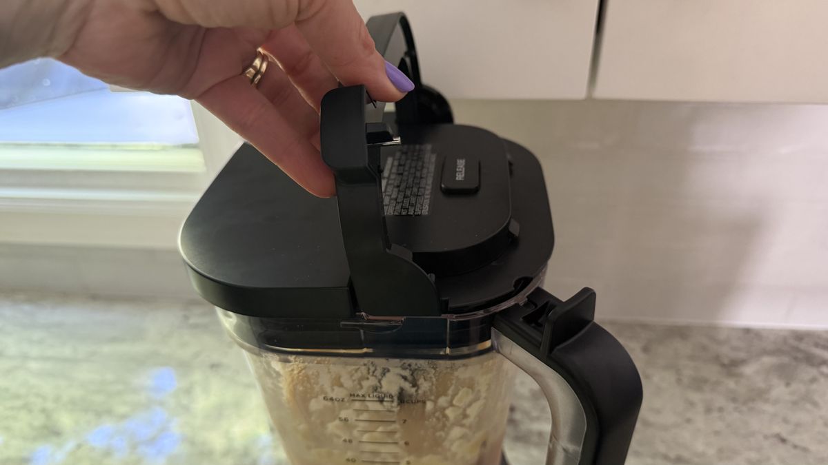 Ninja CrushBOSS blender in action