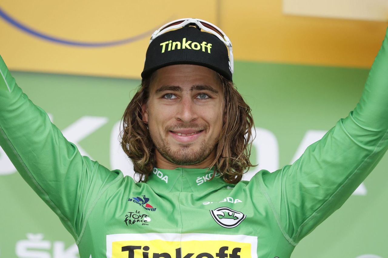 Peter Sagan (Tinkoff Team) back in the green jersey