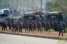 Troops in Myanmar