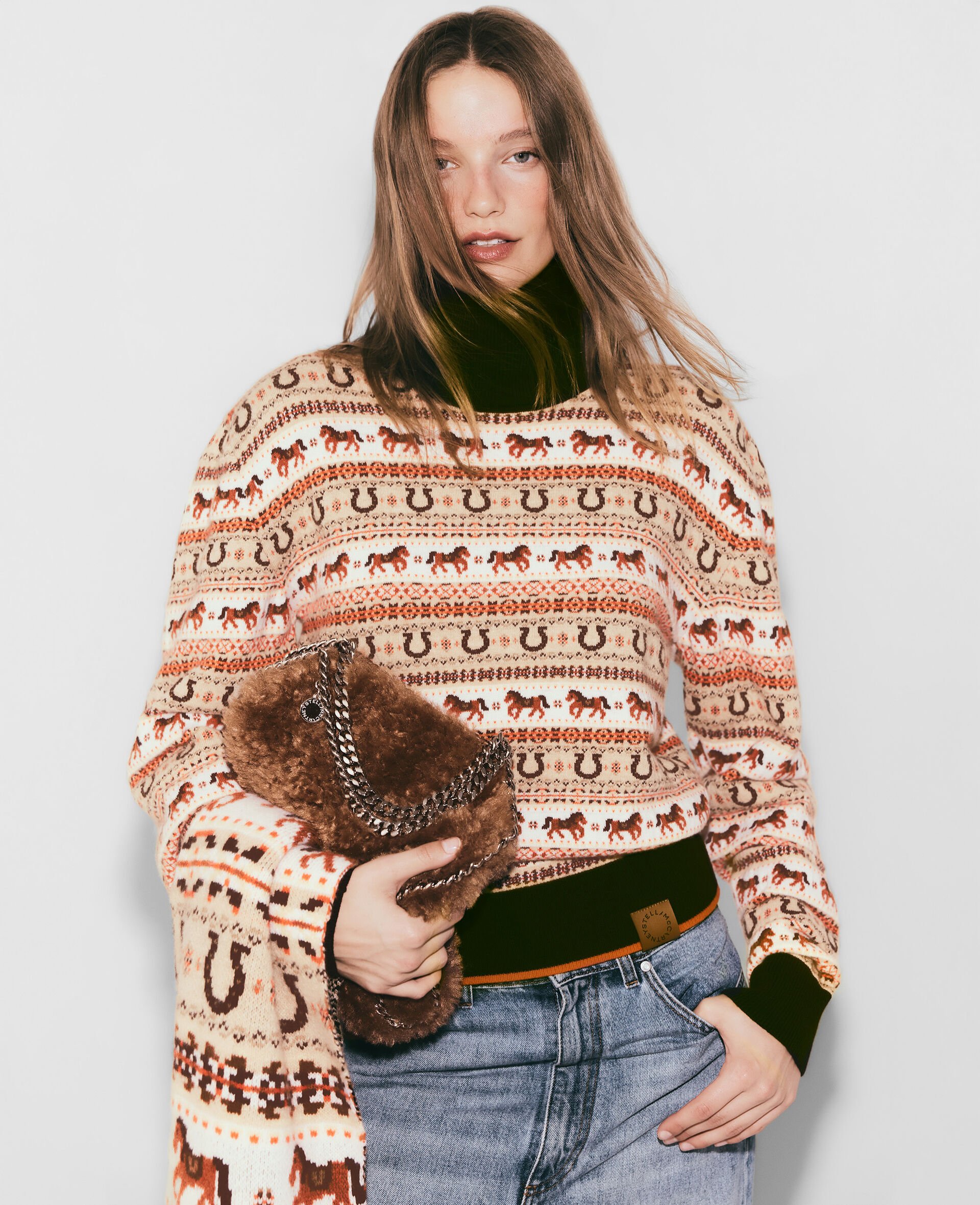 Fair Isle Wool Turtleneck