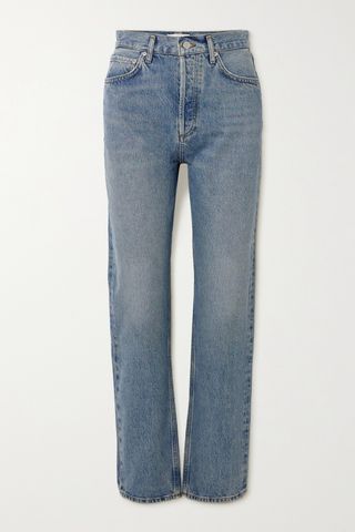 + NET SUSTAIN '90s Pinch Waist high-rise straight-leg organic jeans