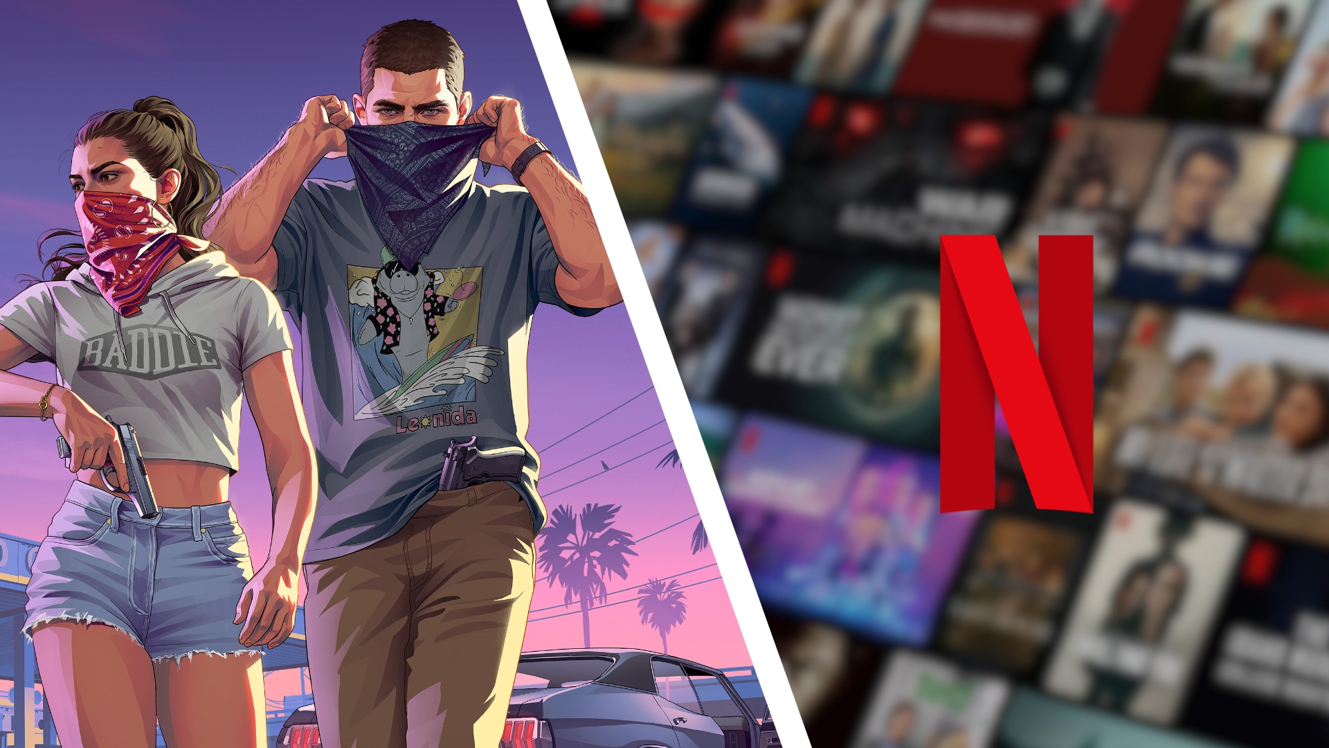 Jason &amp; Lucia, alongside Netflix logo
