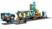 LEGO 60335 City Train Station Set with Toy Bus