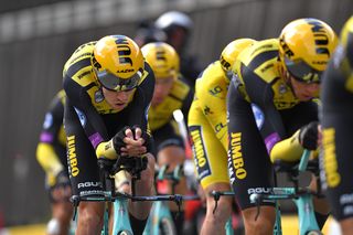 Jumbo-Visma win team time trial at Tour de France
