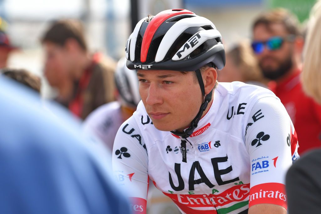 Belgian sprinter Jasper Philipsen (UAE Team Emirates) at the 2019 Volta ao Algarve