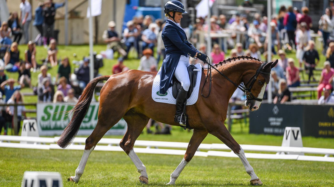 Bramham Horse Trials dressage Zara Tindall Class Affair