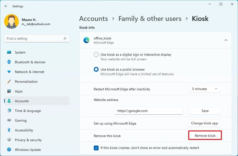 How to set up Kiosk mode on Windows 11 Windows Central