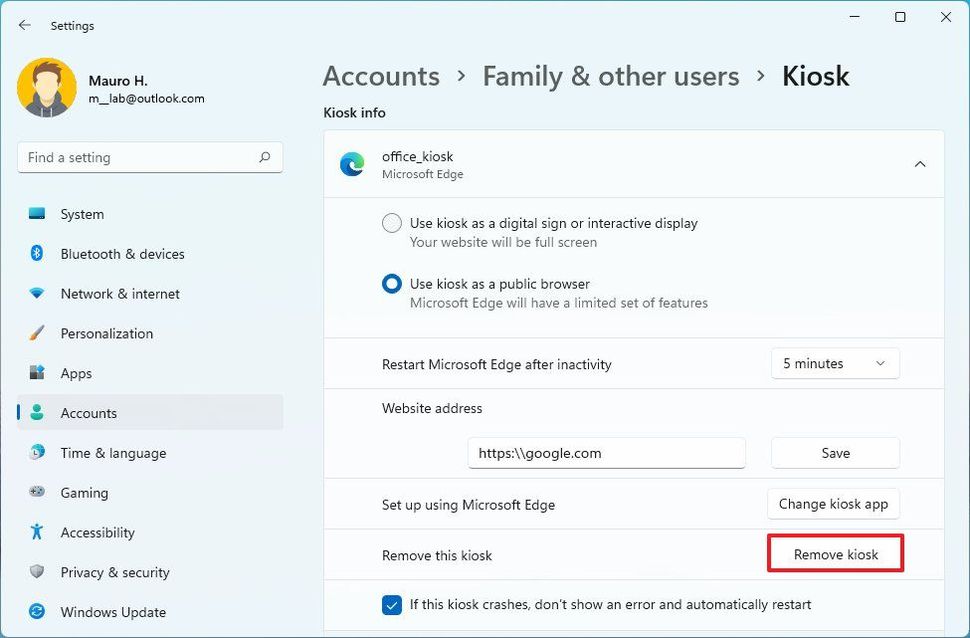 How to set up Kiosk mode on Windows 11 Windows Central
