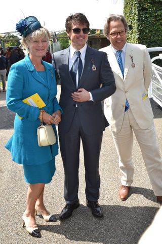 Tom Cruise and Lord and Lady March at Glorious Goodwood 2014