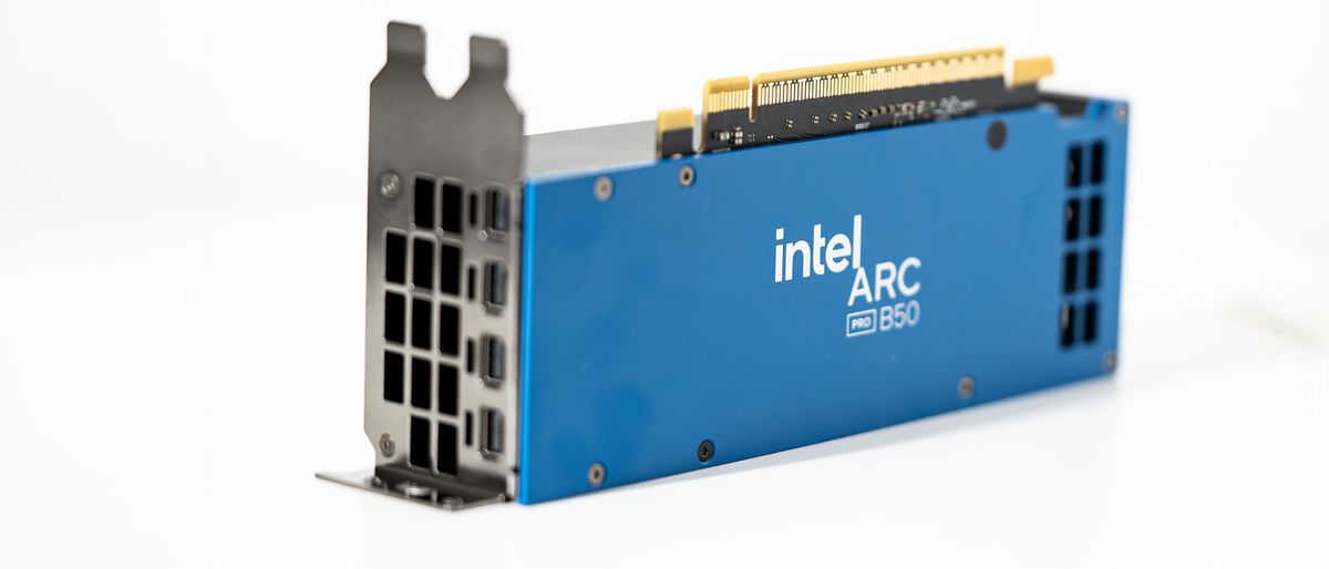 Intel Arc Pro B50 review: a new challenger enters the arena